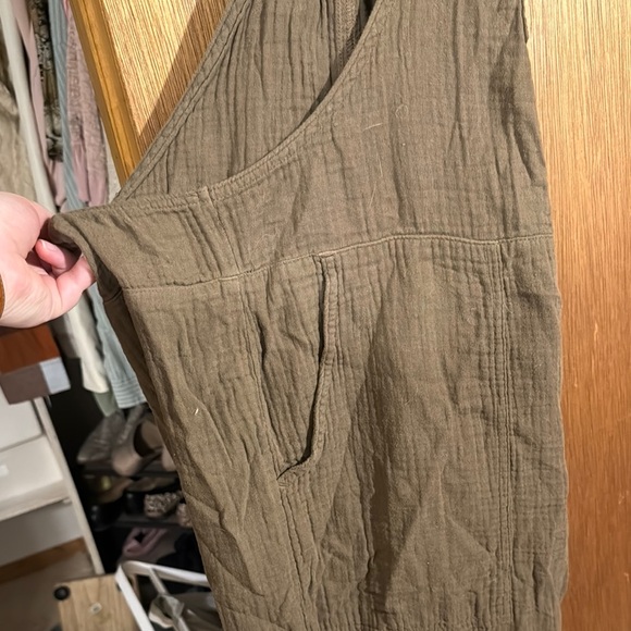 Casual Brown Overalls - Picture 5 of 5